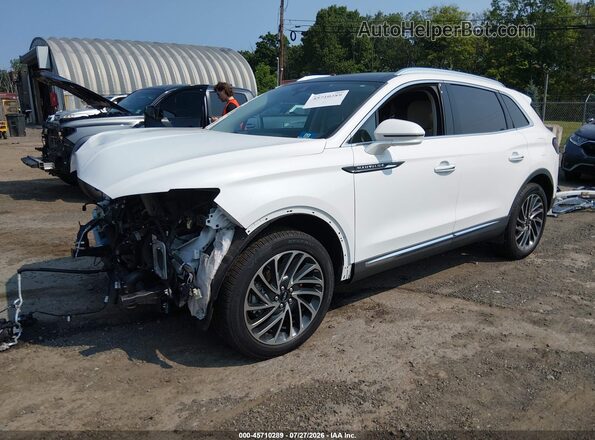 2LMPJ8K92LBL33535 2020 LINCOLN NAUTILUS White Przód lewy
