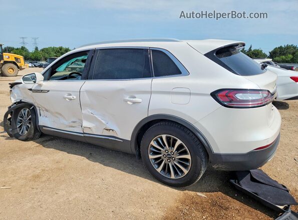 2LMPJ8K93KBL30237 2019 LINCOLN NAUTILUS White უკანა მარცხენა