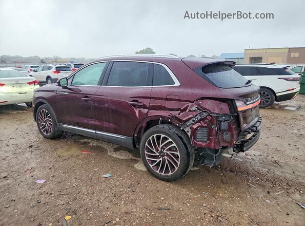 2LMPJ8K93NBL25446 2022 LINCOLN NAUTILUS Maroon Задня ліва чверть