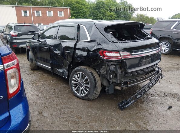 2LMPJ8K94KBL12992 2019 LINCOLN NAUTILUS Black Rear left