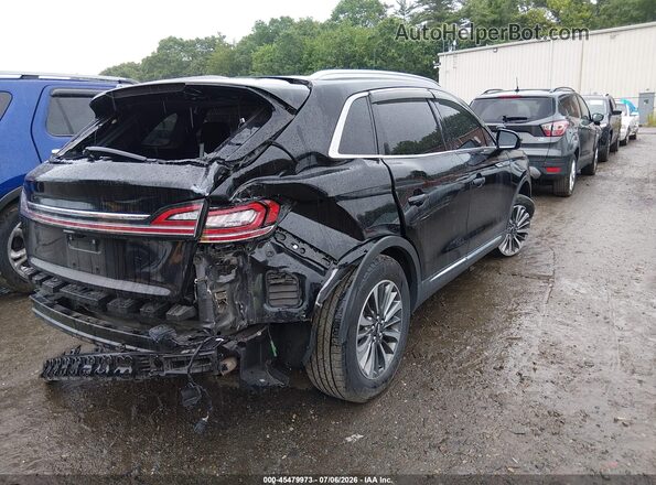 2LMPJ8K94KBL12992 2019 LINCOLN NAUTILUS Black Rear right