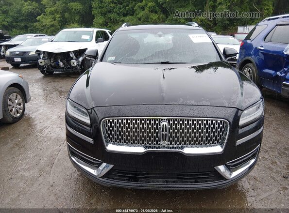 2LMPJ8K94KBL12992 2019 LINCOLN NAUTILUS Black Rear interior view
