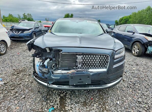 2LMPJ8K94MBL14325 2021 LINCOLN NAUTILUS Blue Вид спереду