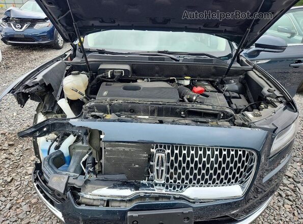 2LMPJ8K94MBL14325 2021 LINCOLN NAUTILUS Blue Вид задньої частини салону