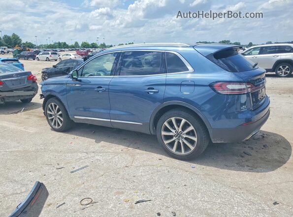 2LMPJ8K97KBL19760 2019 LINCOLN NAUTILUS Blue Tył lewy