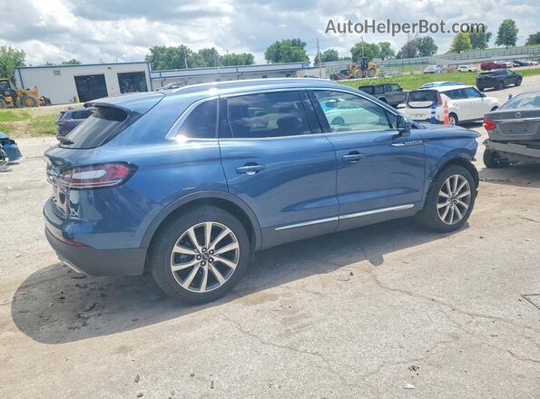 2LMPJ8K97KBL19760 2019 LINCOLN NAUTILUS Blue Tył prawy