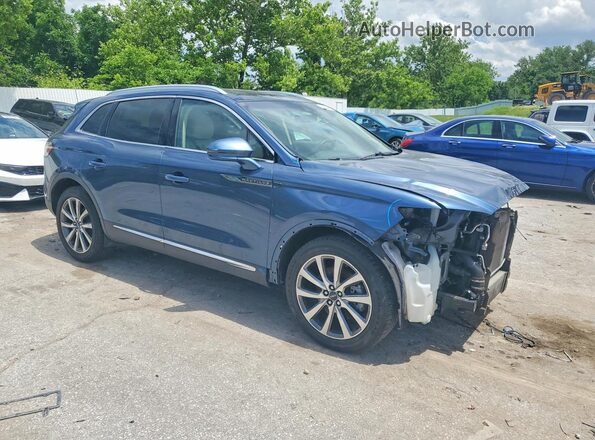 2LMPJ8K97KBL19760 2019 LINCOLN NAUTILUS Blue Przód prawy