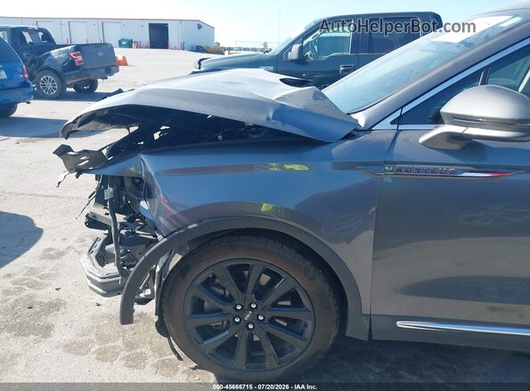 2LMPJ8K97NBL08777 2022 LINCOLN NAUTILUS Gray Դիմացի տեսք