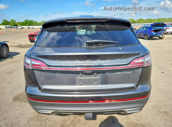 2LMPJ8K98KBL24188 2019 LINCOLN NAUTILUS Gray Rear view