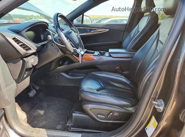 2LMPJ8K98KBL24188 2019 LINCOLN NAUTILUS Gray Front interior view