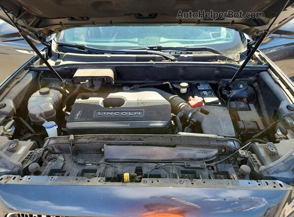 2LMPJ8K98KBL24188 2019 LINCOLN NAUTILUS Gray Engine compartment view