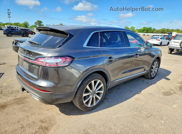 2LMPJ8K98KBL24188 2019 LINCOLN NAUTILUS Gray Rear right