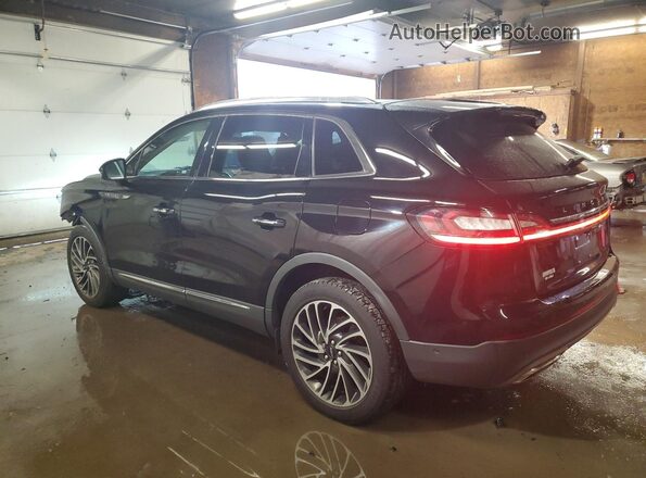 2LMPJ8K99LBL09670 2020 LINCOLN NAUTILUS Black უკანა მარცხენა