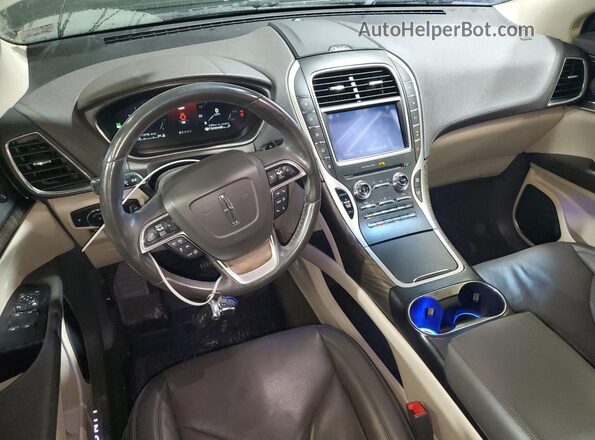 2LMPJ8K99LBL09670 2020 LINCOLN NAUTILUS Black წინა პანელის ხედი