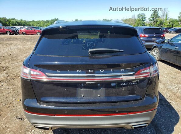 2LMPJ8K9XKBL19882 2019 LINCOLN NAUTILUS Black Հետևի տեսք