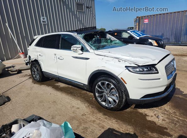 2LMPJ8K9XNBL11771 2022 LINCOLN NAUTILUS White Delantero derecho