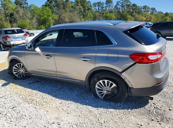 2LMPJ8KP0HBL14780 2017 LINCOLN MKX Gray Trasero izquierdo