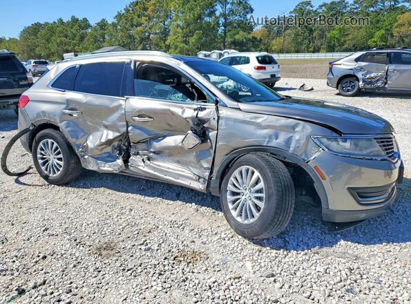 2LMPJ8KP0HBL14780 2017 LINCOLN MKX Gray Delantero derecho