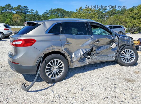 2LMPJ8KP0HBL14780 2017 LINCOLN MKX Gray Trasero derecho