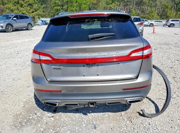 2LMPJ8KP0HBL14780 2017 LINCOLN MKX Gray Vista trasera