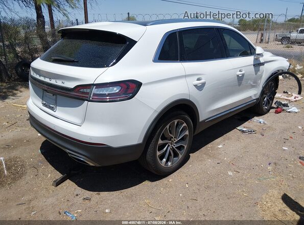2LMPJ8KP0NBL16802 2022 LINCOLN NAUTILUS White უკანა მარჯვენა