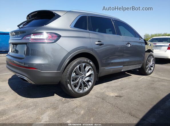 2LMPJ8KP2PBL21521 2023 LINCOLN NAUTILUS Серый Задняя правая четверть