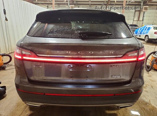 2LMPJ8KP3LBL05824 2020 LINCOLN NAUTILUS Gray Widok z tyłu