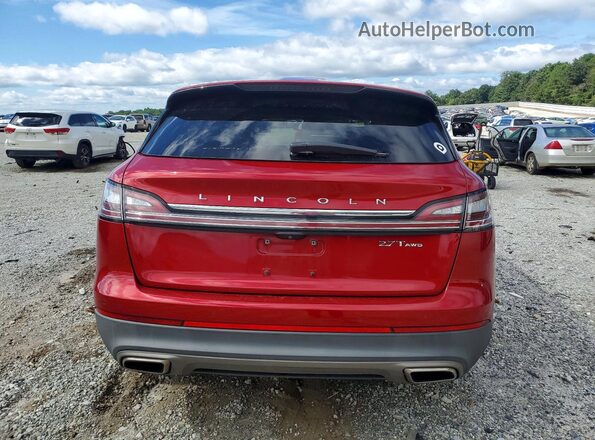 2LMPJ8KP6LBL09155 2020 LINCOLN NAUTILUS Red Հետևի տեսք