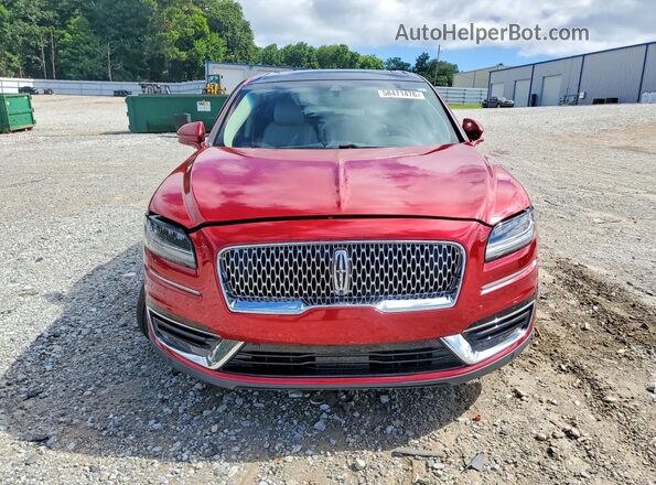 2LMPJ8KP6LBL09155 2020 LINCOLN NAUTILUS Red Դիմացի տեսք