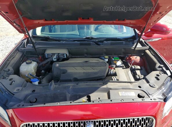 2LMPJ8KP6LBL09155 2020 LINCOLN NAUTILUS Red Սալոնի հետևի տեսք