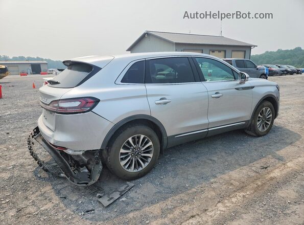 2LMPJ8KP9KBL46358 2019 LINCOLN NAUTILUS Silver Задня права чверть