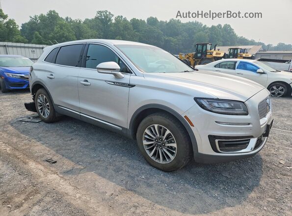 2LMPJ8KP9KBL46358 2019 LINCOLN NAUTILUS Silver Передня права чверть
