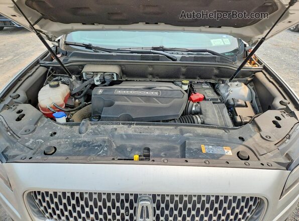 2LMPJ8KP9KBL46358 2019 LINCOLN NAUTILUS Silver Вид підкапотного простору