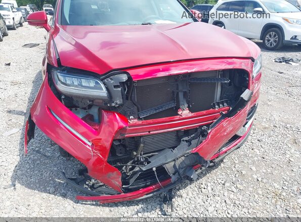 2LMPJ8KPXLBL02239 2020 LINCOLN NAUTILUS Red Widok z przodu