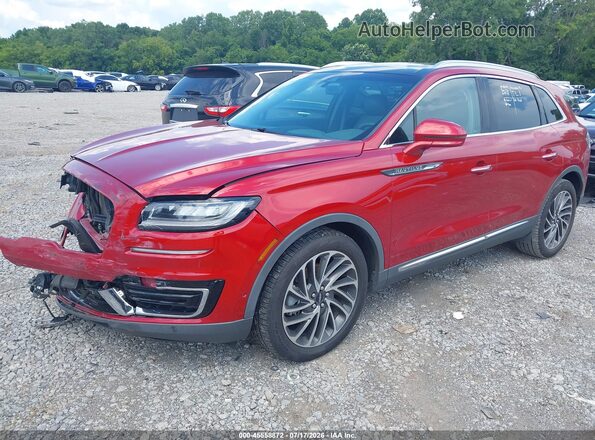 2LMPJ8KPXLBL02239 2020 LINCOLN NAUTILUS Red Przód lewy