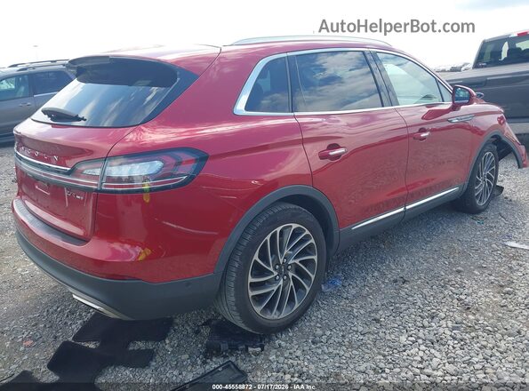 2LMPJ8KPXLBL02239 2020 LINCOLN NAUTILUS Red Tył prawy