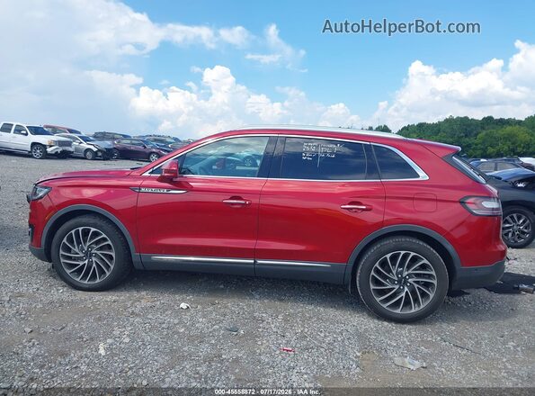 2LMPJ8KPXLBL02239 2020 LINCOLN NAUTILUS Red 