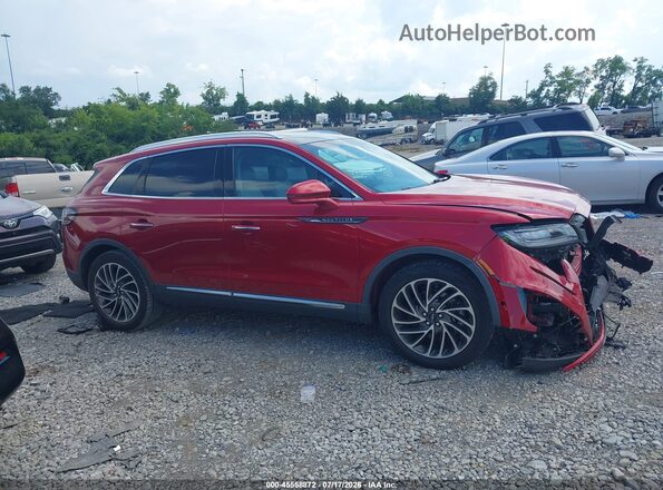 2LMPJ8KPXLBL02239 2020 LINCOLN NAUTILUS Red Widok wnętrza 360 stopni