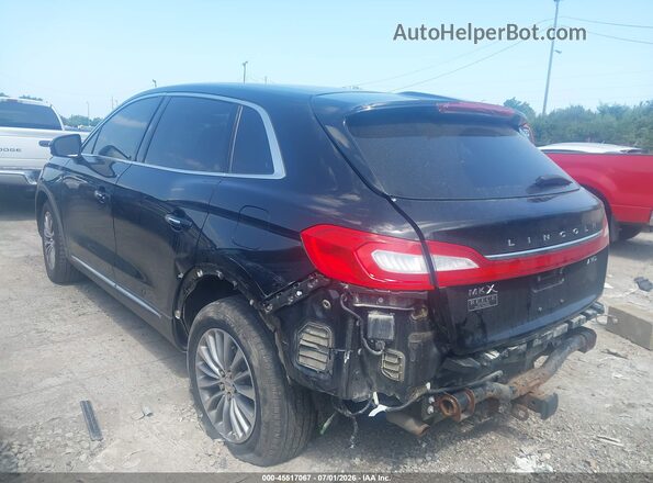 2LMPJ8KR3JBL35579 2018 LINCOLN MKX Black უკანა მარცხენა