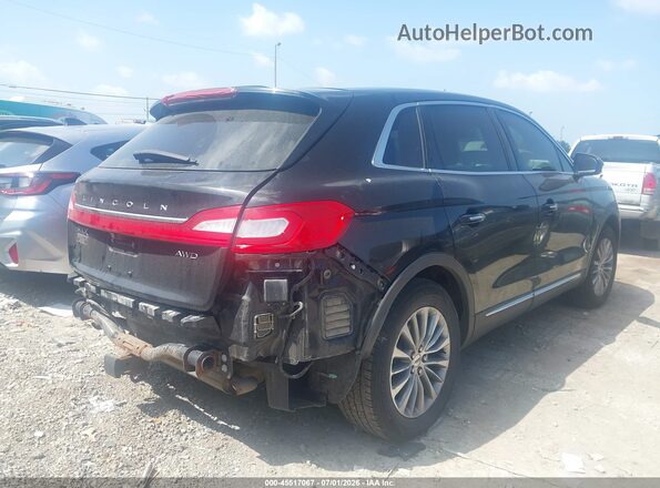 2LMPJ8KR3JBL35579 2018 LINCOLN MKX Black უკანა მარჯვენა