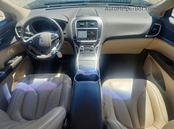 2LMPJ8KR4HBL13102 2017 LINCOLN MKX Синий Вид панели приборов