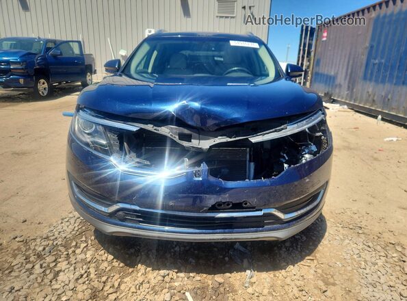 2LMPJ8KR4HBL13102 2017 LINCOLN MKX Синий Вид спереди