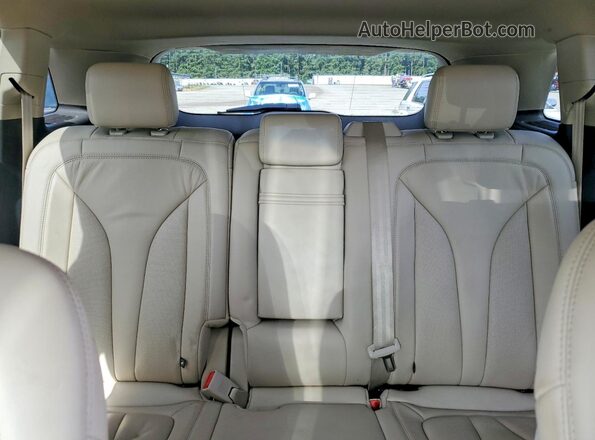 2LMPJ8KR6HBL52970 2017 LINCOLN MKX Tan Widok tylnych siedzeń