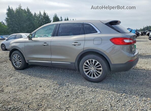 2LMPJ8KR6HBL52970 2017 LINCOLN MKX Tan Tył lewy