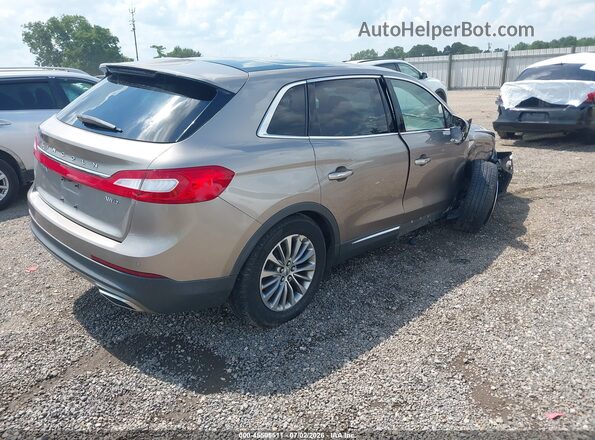 2LMPJ8KR7JBL38064 2018 LINCOLN MKX Gold Rear right