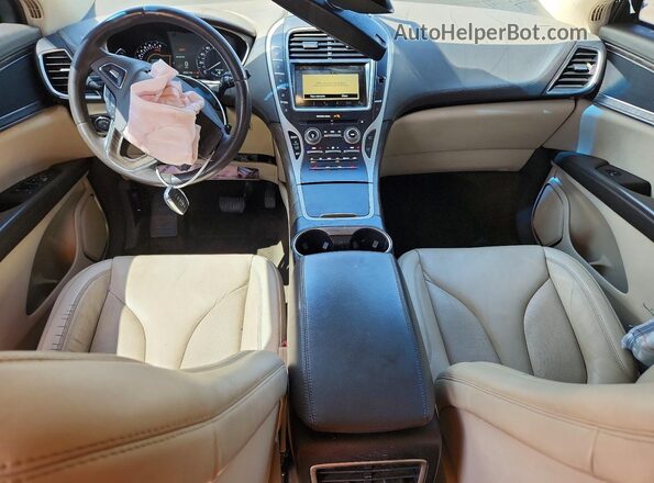 2LMPJ8KR9JBL49714 2018 LINCOLN MKX Blue Vista del salpicadero
