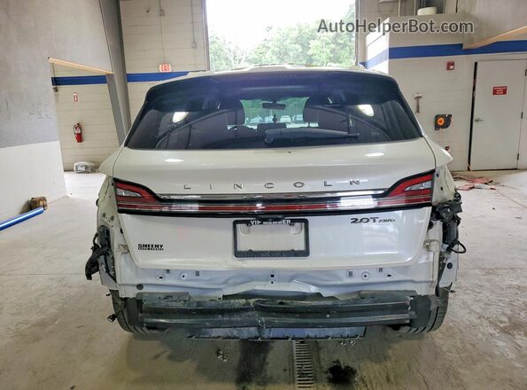 2LMPJ8L91KBL21471 2019 LINCOLN NAUTILUS White Вид ззаду