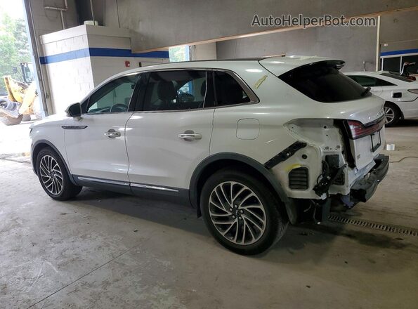 2LMPJ8L91KBL21471 2019 LINCOLN NAUTILUS White Задня ліва чверть