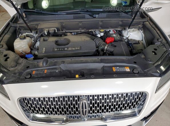 2LMPJ8L91KBL21471 2019 LINCOLN NAUTILUS White Вид підкапотного простору