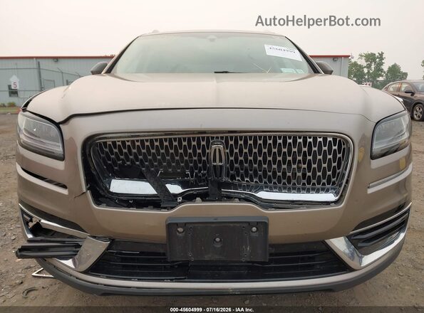 2LMPJ8L92KBL60862 2019 LINCOLN NAUTILUS Gray Front view
